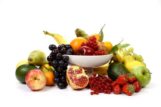 Composition of several fruits and vegetables