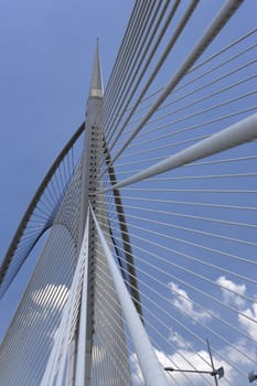 Image of a modern bridge in Malaysia.