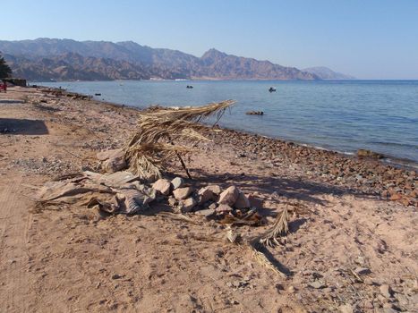 Coast of Red sea, Dahab, Egypt