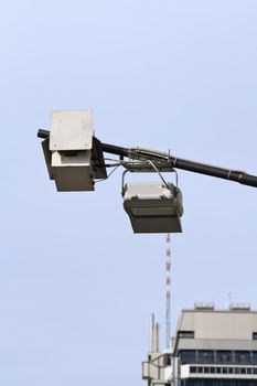 camera used for traffic violations and security