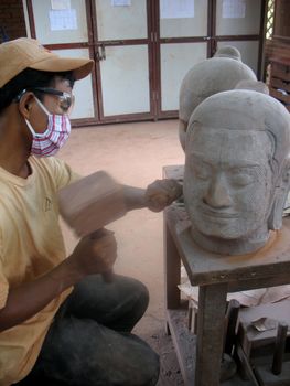 In Siem Rep Cambodia there is a private school of arts and crafts