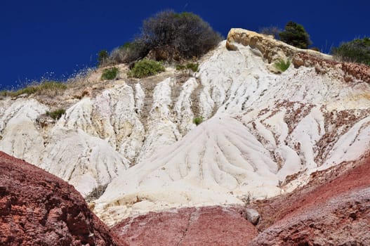 Rock formation in the Hallett Cove Conservation Park, South Australia.