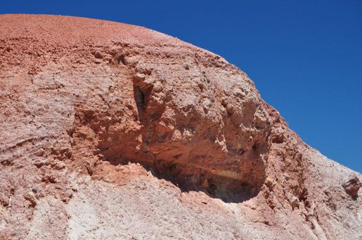 Rock formation in the Hallett Cove Conservation Park, South Australia.