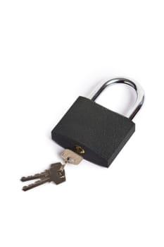 Lock with key isolated