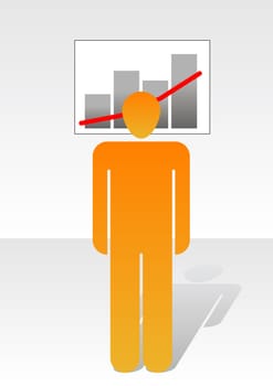 Man Icon Series - Graphic Chart