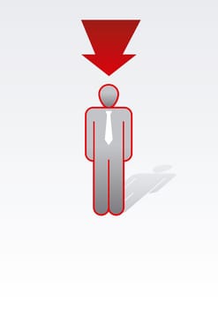 Business Illustration - Symbol Man Select