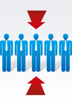 Line of men - Business Series - Man Select