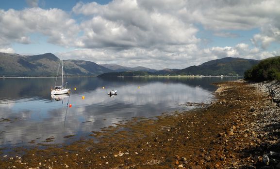 Loch Linnhe is a sea loch that reaches over nine miles inland in Argyle and Bute, Scotland.