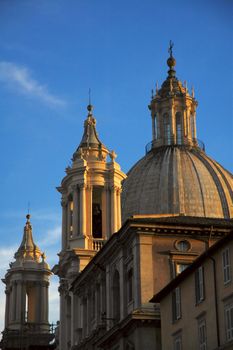 Church at Rome's Piazza Navona