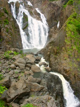 Barron Falls in Barron Gorge National Park - Queensland, Australia.