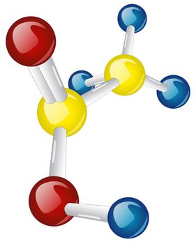 H2SO4 sulfuric acid molecule