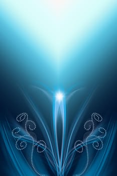 Beautiful abstract background of sea dreams