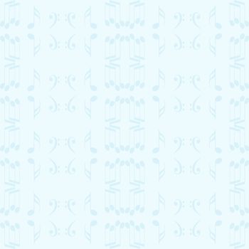 Seamless wallpaper of music notes
