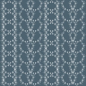 Seamless wallpaper of classic floral pattern 
