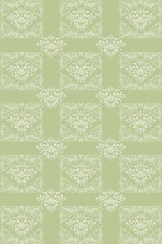 Seamless wallpaper of floral pattern 
