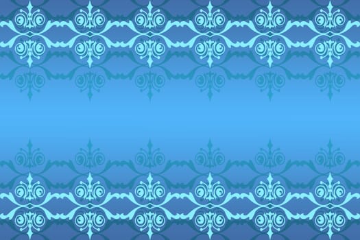 Abstract vintage background on blue

