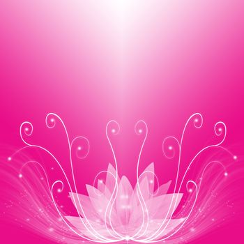 Abstract background of pink dream