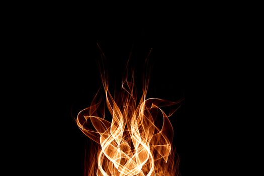 Beautiful abstract background of Fire