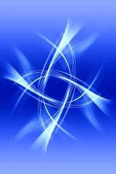 Modern abstract background of blue
