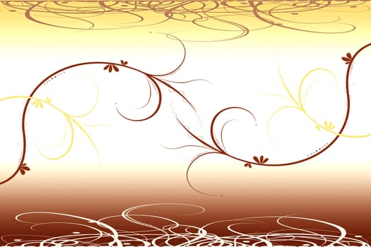 Beautiful abstract floral background 