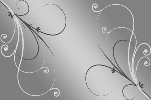 Beautiful abstract floral background 