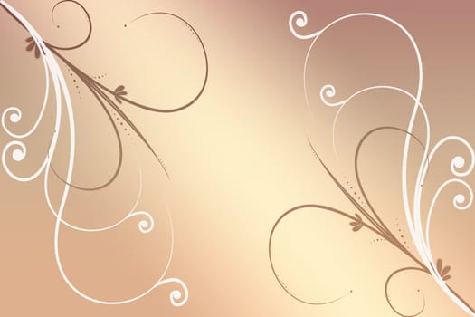 Beautiful abstract floral background 