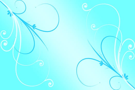 Beautiful abstract floral background 