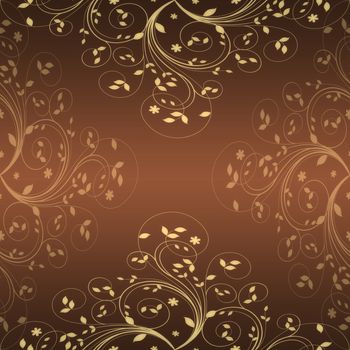 Beautiful amd modern abstract floral background 
