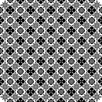 Seamless wallpaper of floral pattern 
