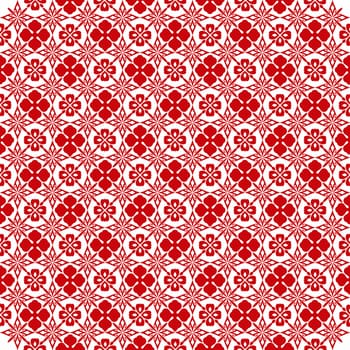Seamless wallpaper of floral pattern 
