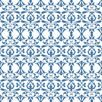 Seamless wallpaper of floral pattern 

