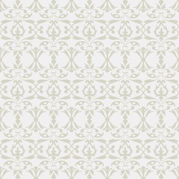 Seamless wallpaper of floral pattern 
