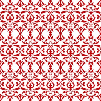 Seamless wallpaper of floral pattern 
