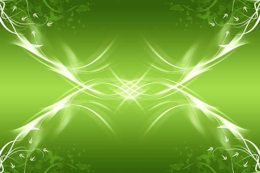 Beautiful abstract background - Spring Green