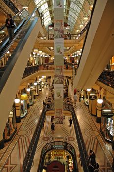 photo of shopping complex at Queen Victoria Building, Sydney, Australia.