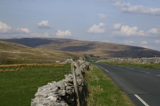 road in the yorkshire dales