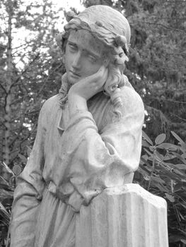 Cemetery Statue