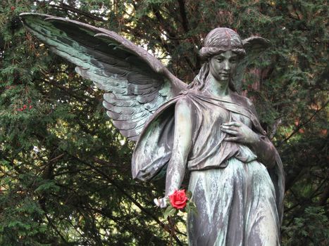 Cemetery Statue