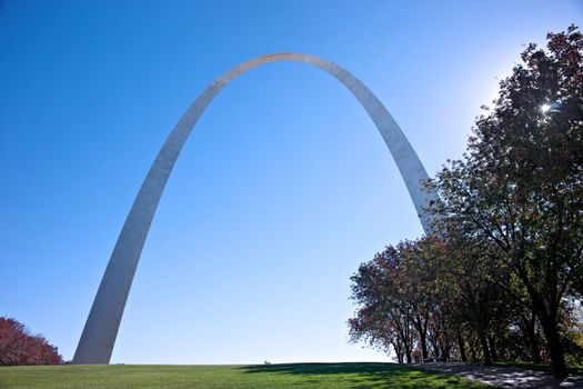 gateway memorial arch in saint louis missouri