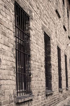 Prisoners barrack at the Auschwitz Birkenau concentration camp in Poland.