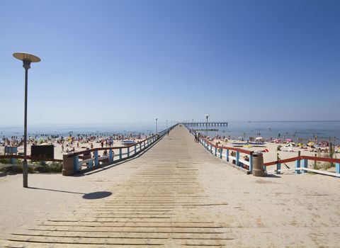 bridge in baltic sea