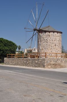 beatiful windmill in Antimahia (Kos), Greece