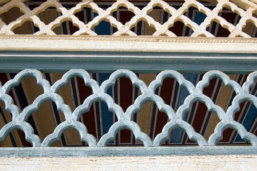 moroccan architectural ornament in Marrakesh