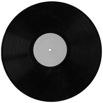 Vinyl record music recording support