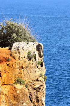 Sea view with beautiful rock