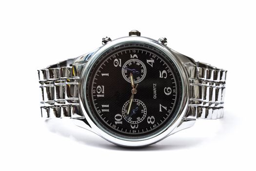 Wristwatch - Isolated on white background 
