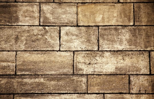 Texture of old bricks wall background