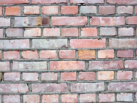 Texture of old bricks wall background 
