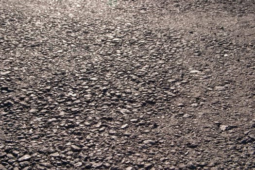Asphalt texture close up, covering for roads, footpaths