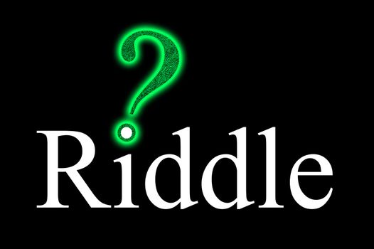 For riddles, problems, question sections et cetera